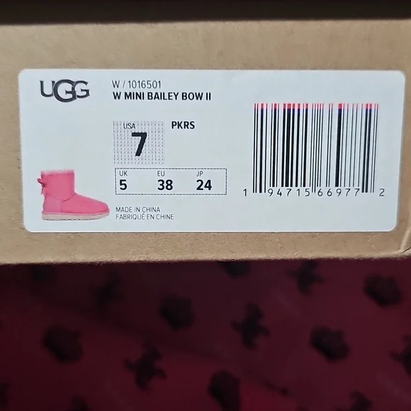 UGG Mini Bailey Bow 11 - Picture 3 of 4
